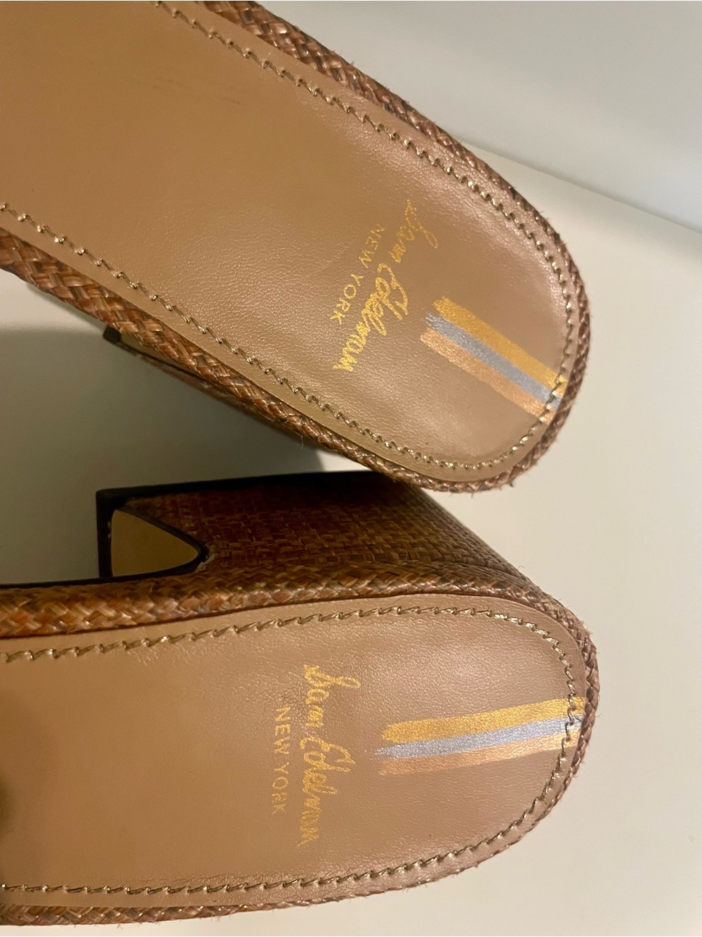 Sam Edelman Waylon Slide Cognac Sandal Size 8.5 - Picture 4 of 7